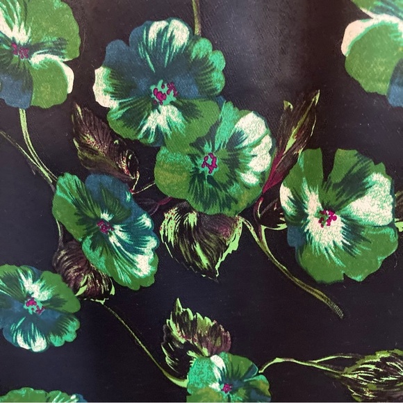 ELEVENSES Sz 8 by Anthropologie Palazzo Wide Leg Cuffed Hem Trouser Pants - Picture 7 of 14